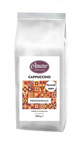 Капучино Amaro Crinolina "Лесной орех" 1000 г